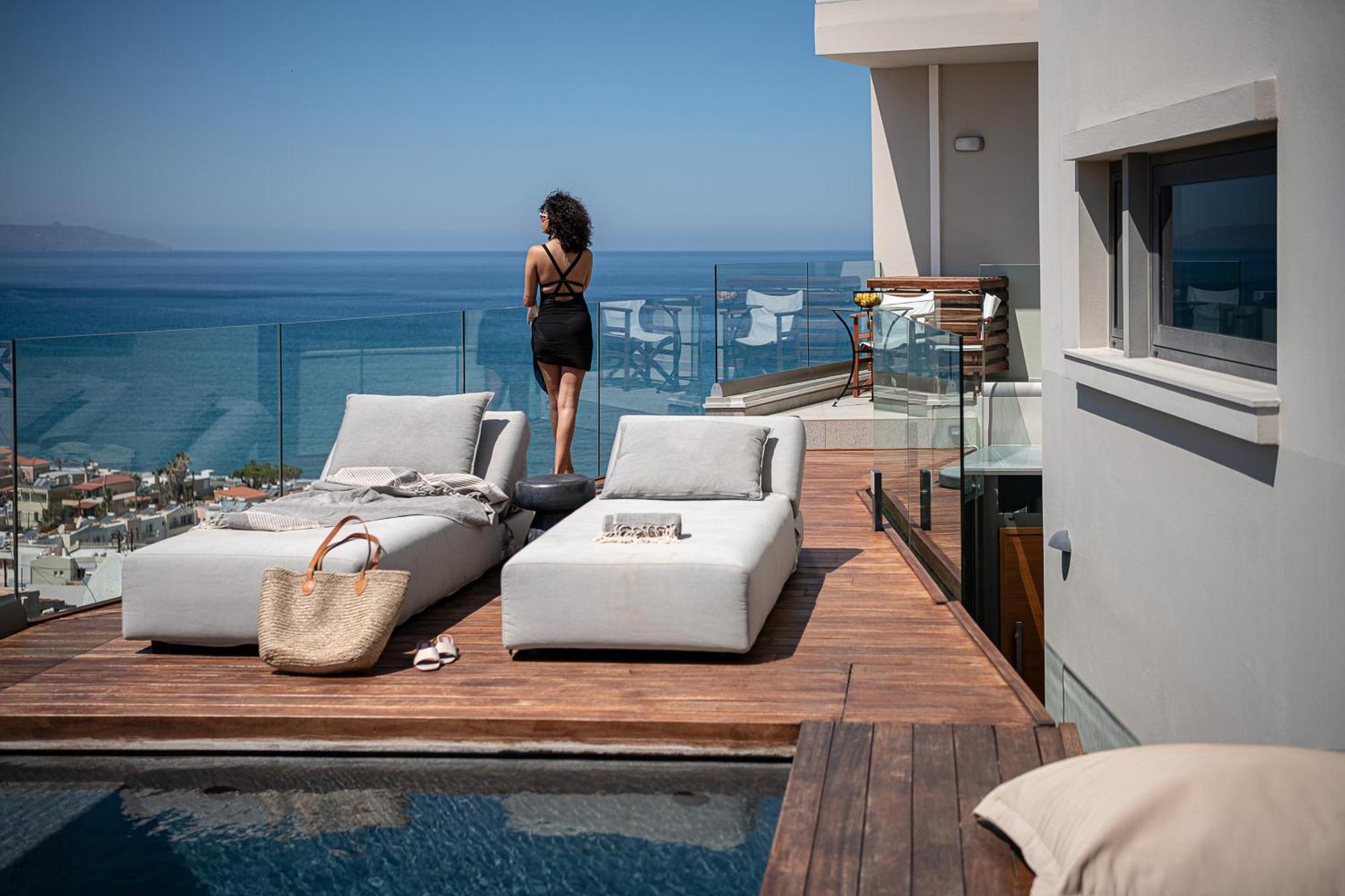 Alectrona Living Crete, Rocsea Luxury Apartment Platanés Exterior foto