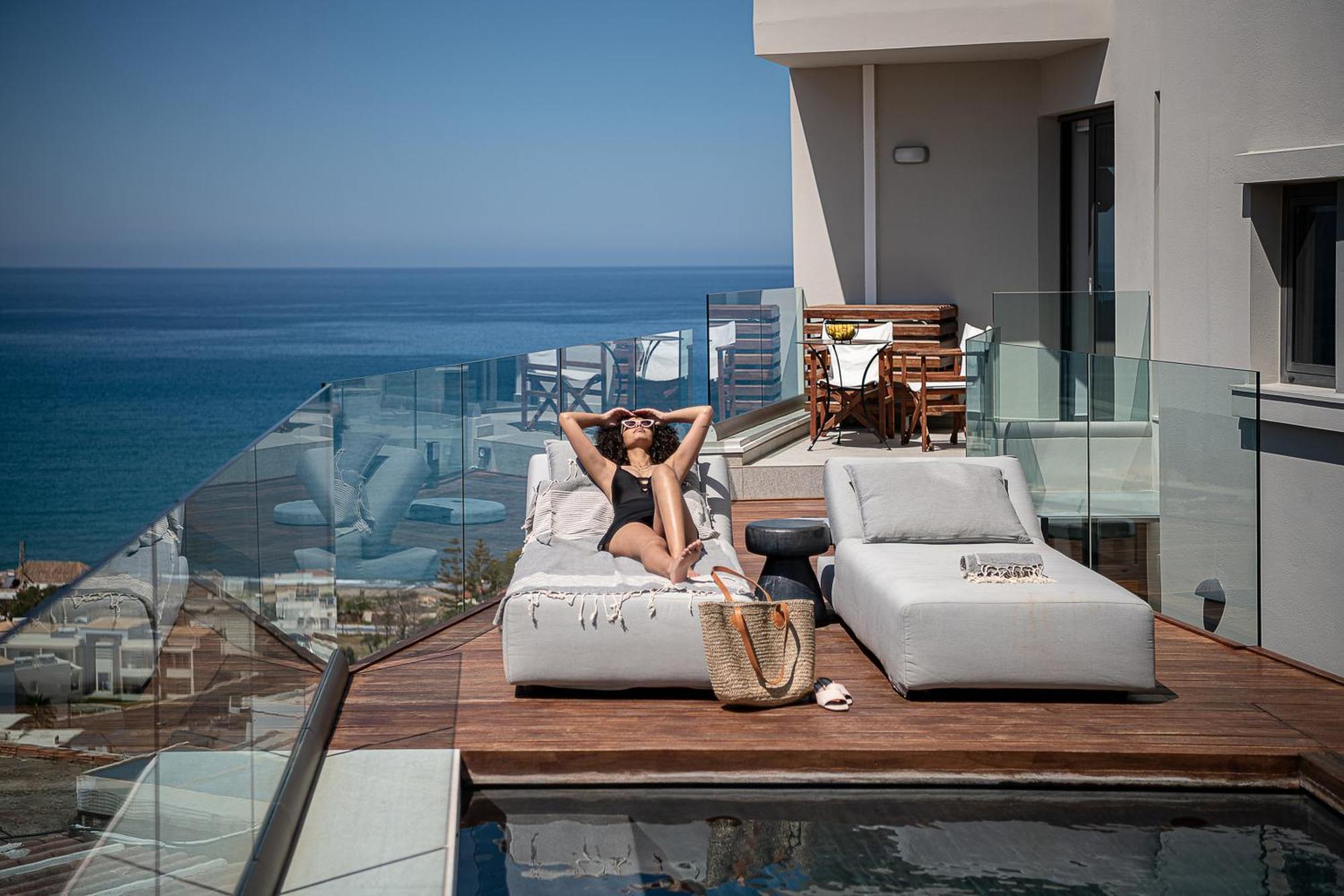 Alectrona Living Crete, Rocsea Luxury Apartment Platanés Exterior foto